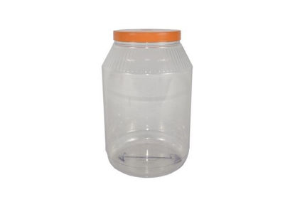 Foto de Envase 1 Gln (3.8 ltrs) Rosca Pvc B/A C/T Transp.Salvaplastic 23alx15an cms  7162231900