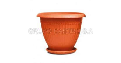Foto de MACETA PALMETO #01 C/BASE REY MCX023000 30ALx35AN