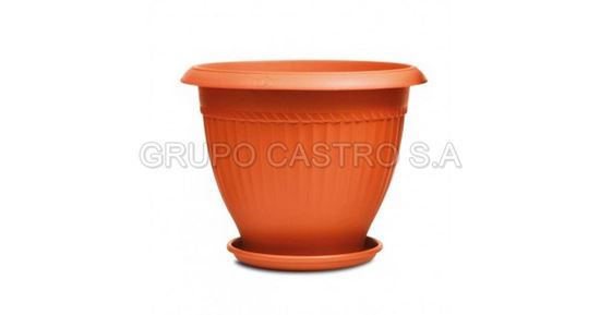 Foto de MACETA PALMETO #01 C/BASE REY MCX023000 30ALx35AN