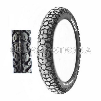Foto de Llanta moto 3.00-21,933 6PR fortune tracción