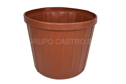 Foto de MACETA #7 TERRACOTA (400..T) SALVAPLASTIC 16alt x 18anCMS7230024900