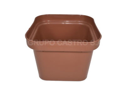Foto de Maceta Cuadrada Terracota Salvaplastic 12.5altx16an cms 8001037400