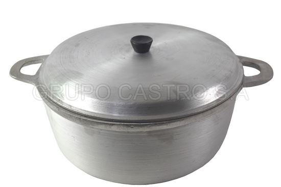 Foto de Olla c/tapa fundido #9 baja 16x38 cms