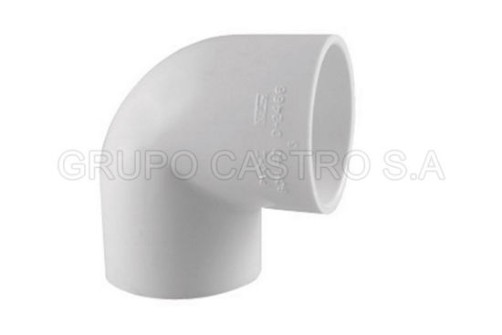 Foto de Codo PVC liso 90° 3/4" PH-UGC034-SCH40