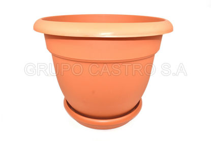 Foto de Maceta c/platera #5 Spartaplast 0109 44x35 cms 38 litros