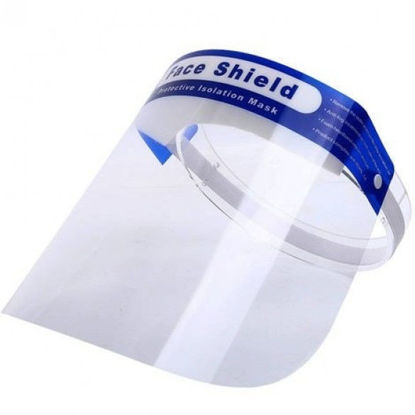 Foto de PROTECTOR FACIAL TRANSPARENTE AZUL SKL-005 CARETA 