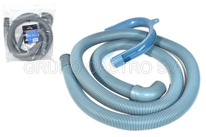Foto de MANGUERA PLASTICA FLEXIBLE 1.5MTRS LAVADORA BK-1761 BRICKELL 
