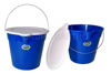 Foto de Cubeta c/medidas 10 ltrs c/tapa AA1122V 24x30 cms megaplast