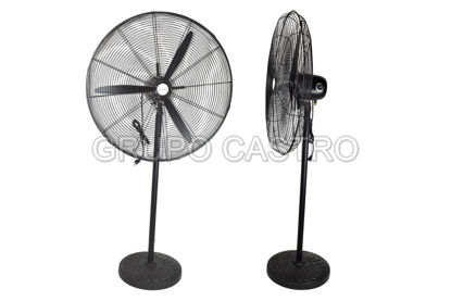 Foto de VENTILADOR INDUSTRIAL 30" PIE 977-QST30 200WATTS AMERICAN POW NEGRO 