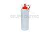 Foto de FRASCO SALSERO RECTO COLORES TRANSPARENTE APG-1035/1036 16ONZ/473ML (144)