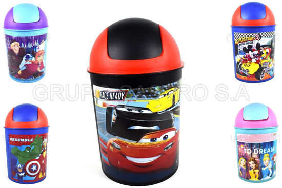 Foto de BASURERO BALANCIN 20 LTRS FROZEN 49ALTX30AN CM 781101 TACOPLAST PLASTICO