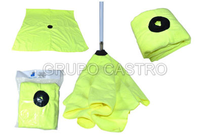 Foto de PAÑO MICROFIBRA DE PISO 70CMX40CM AMARILLO