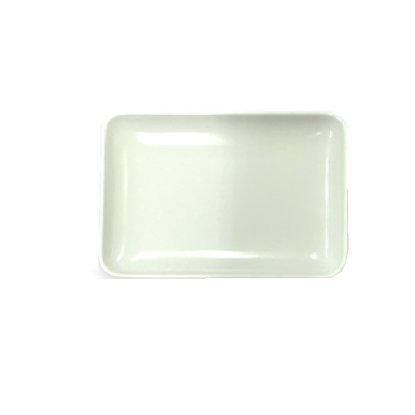 Foto de BANDEJA RECTANG BLANCA MELAMINA 8"X5-1/2"UM-BP-SB-SF T6-D.01BP