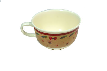 Foto de TAZA NAVIDEÑA 6 ONZ 3-3/4"X2" MELAMINA UM-CR-CB-CF 006-03.03PN