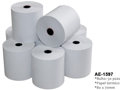 Foto de Rollo Set 5 pcs Termico Punto Venta N4726024 80mmx60mm (20)
