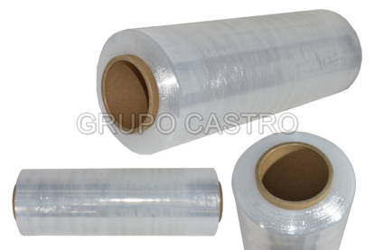 Foto de Plastico Adhesivo Embalaje 50altX2.2cms 310 mtrs 3 kg NB12893 (4)
