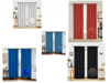 Foto de Cortina ventana azul 80225867 8 aros rasberrie 180GSM (24) 54"x90" 137x228cms
