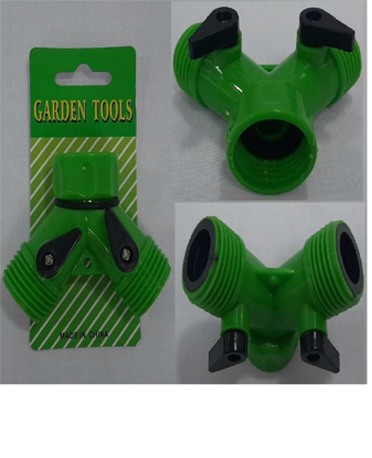 Foto de CONECTOR LAVADORA "Y" PLASTICO 04008 1/2"X3/4"