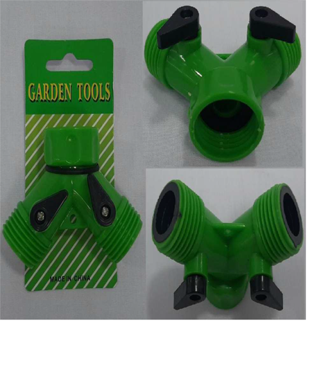 Foto de CONECTOR LAVADORA "Y" PLASTICO 04008 1/2"X3/4"