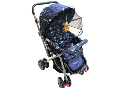 Foto de COCHE BEBE 676-L1029044 AZUL MARINO-GRIS 40X102CMS