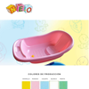Foto de Bañera Bebe Vivi 1BAVIS Celeste 75.5larg,42.5anc,20.5alt cms neo