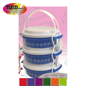 Foto de Portavianda #2 1PVN2 3pisos 26x15 cms 0.46ltrs(48) neoplast