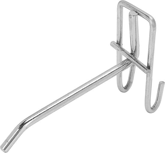 Foto de Gancho Exhibidor Cromo Pared Malla 25 cms MB926014 (500)