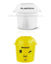 Foto de Tacho #140 Rey c/t modelo Bob Plastico Blanco 64.5larg,58.3anc,94alt cms 122.5 ltrs TCX016400