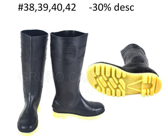 Foto de Bota Alta Ditta Forte  38  Punta Acero