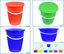 Foto de Balde 5 ltrs c/tapa IN215P 22diam,22,50alt cms Plastikito (72)