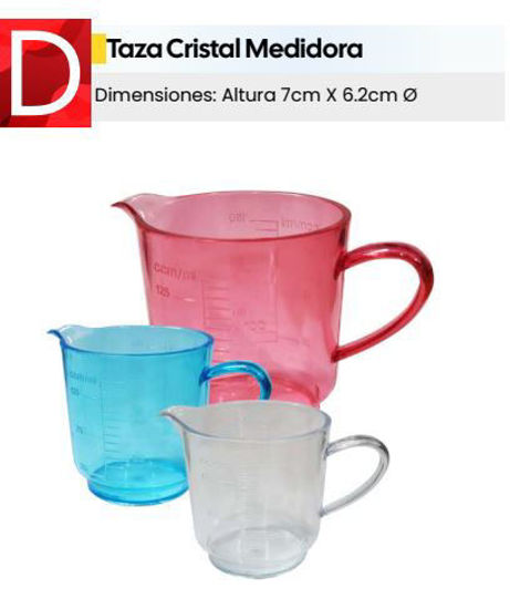 Foto de JARRA MEDIDORA CRISTAL AZUL  7 altx 6,2 cms DIPROSSA (36)