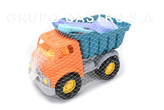 Foto de Set Playa Camion Vagoneta 5 pcs c/Accesorios 588-1 GET02-02 30larg,18alt cms (45)