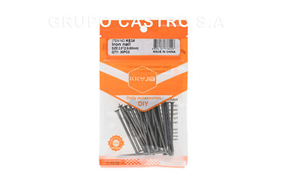 Foto de Clavo c/cabeza 2,5" Blister 30 pcs KKYJIA K624 (2,8X60mm) GET59-12 (288)
