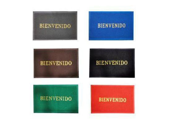 Foto de Alfombra Bienvenido hule DOORMAT NAJI 57X38cms surt GET69-01 (50)  
