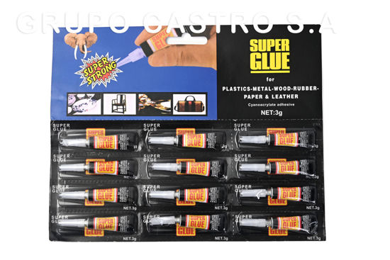 Foto de Super Glue set 12 pcs 3g adhesivo Super Glue GET79-01 (144) (---)