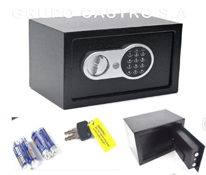Foto de Caja Fuerte Seguridad 30x38x30 cms (9.2 klgs)  GET37-03 (1)