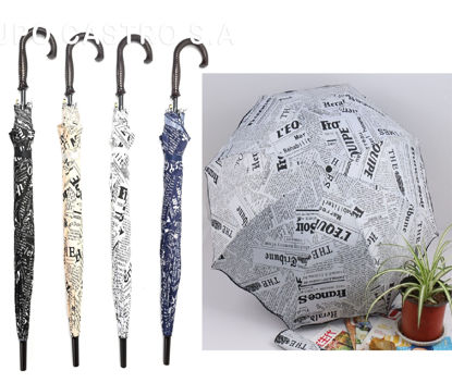 Foto de Sombrilla Letras Colores 10 Varillas GET44-17 (10 varillas) 82 cms (60)