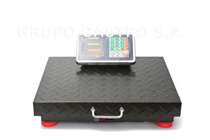 Foto de Balanza Piso Inalamb Elect 100K 43 larg,32anc cmsTCSW-100 20 mtrs Alcanc GET20-09 