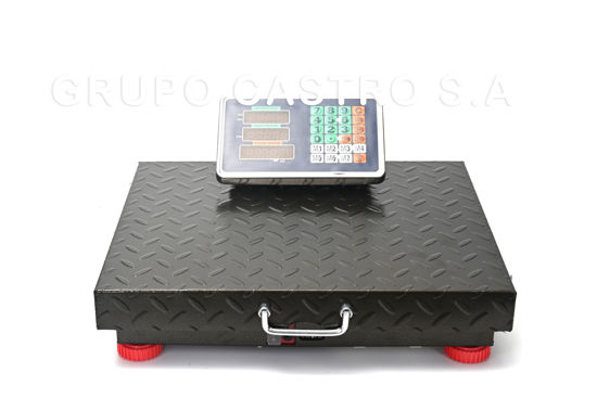 Foto de Balanza Piso Inalamb Elect 100K 43 larg,32anc cmsTCSW-100 20 mtrs Alcanc GET20-09 