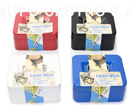 Foto de Caja Seguridad Portatil p/ bill y moned KS-300A 30x24x9 cms ( 12" ) GET37-08 (10)
