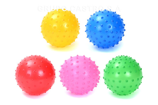 Foto de Bola hule masajeadora 20 cms colores GET04-03 (600)