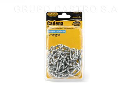 Foto de Cadena Eslabones Blister 1,5 mtrs x 4 mm HAOYLI GET49-42 (36)