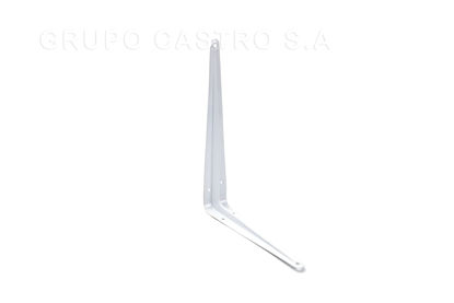 Foto de ESCUADRA METAL BLANCA GET49-53 8"X10"20.3X25.4CMS (144)