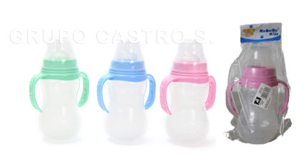 Foto de Biberon 11 onz C/agar ergonomico 330 ml GET67-03 kebaby (144) 