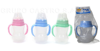 Foto de Biberon 7 onz C/agar ergonomico 210 ml GET67-04 kebaby (144)