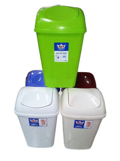 Foto de Papelera Galax  #25 vaiven 22,2 ltrs Rey 31.6 largx26.7ancx52alt cms PPX043000