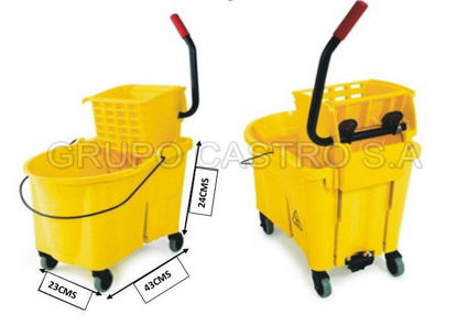 Foto de CARRITO LIMPIEZA AMARILLO 20LTR 65214179 LEOSTAR 43lax23anx24al CMS (1)
