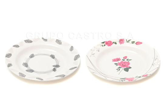 Foto de Plato Hondo Melamina Dec.9.8"/25cms 2235-10 GET29-15 (120)