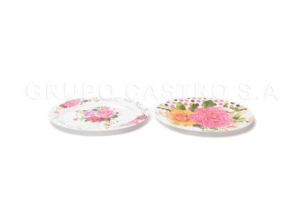Foto de Plato Ovalado Dec. 12" melamina DX12 GET29-17 (180) 