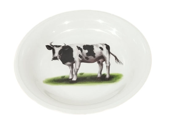 Foto de PLATO HONDO VACA 9" 23cms MELAMINE UM-BP-CB-CF W333-A.07BP